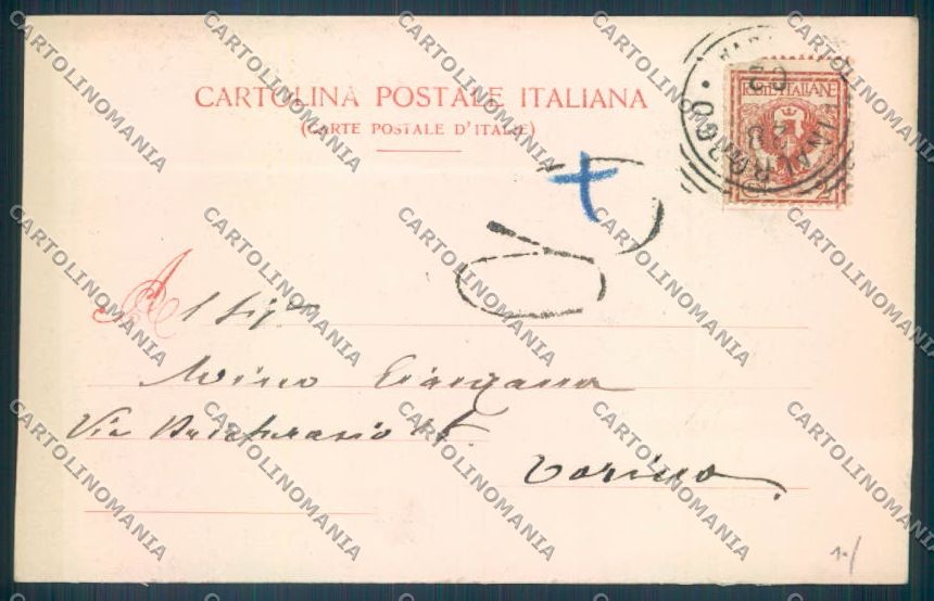 Savona Finale Ligure Finalborgo cartolina ZQ0790 – retro