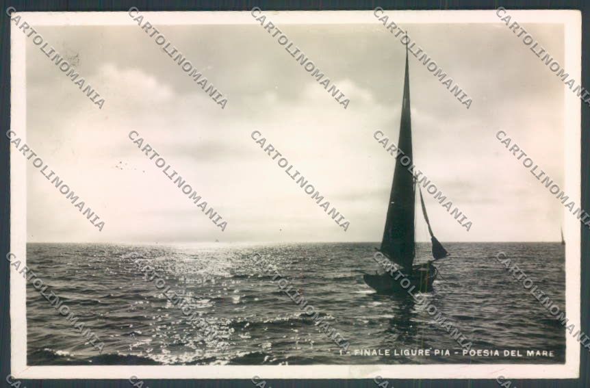 Savona Finale Ligure Barca Finalpia Foto cartolina ZQ0793 – fronte