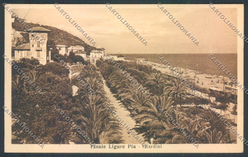 Savona Finale Ligure Finalpia cartolina ZQ0805 – fronte