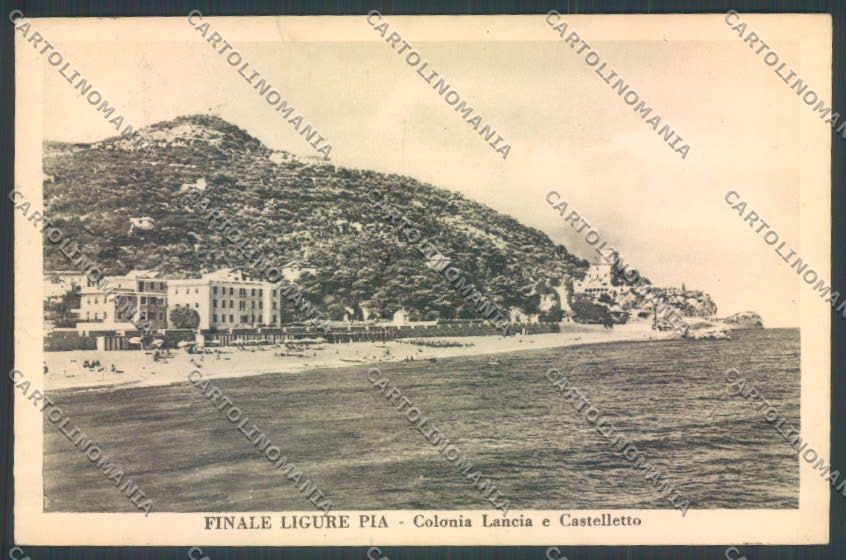 Savona Finale Ligure Finalpia cartolina ZQ0807 – fronte