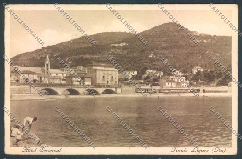 Savona Finale Ligure Finalpia cartolina ZQ0824 – fronte