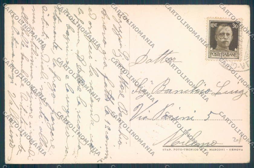Savona Finale Ligure Finalpia cartolina ZQ0824 – retro