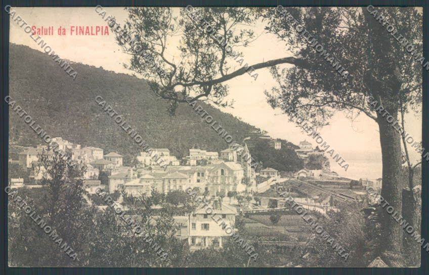 Savona Finale Ligure Finalpia cartolina ZQ0826 – fronte