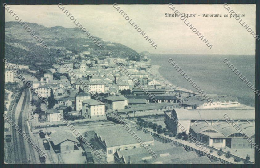 Savona Finale Ligure Ferrovia cartolina ZQ0833 – fronte