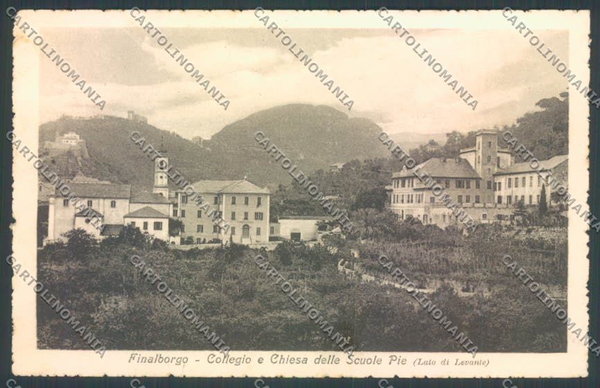 Savona Finale Ligure Finalborgo cartolina ZQ0841 – fronte