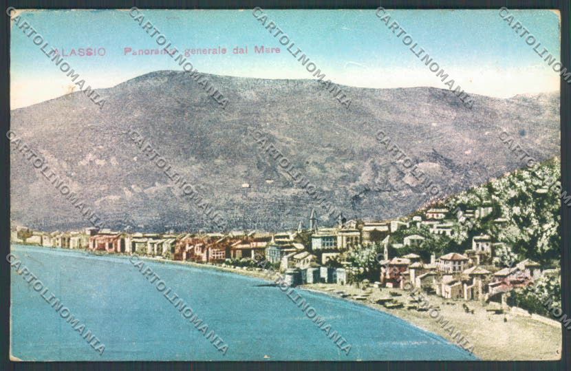 Savona Alassio PIEGHINA cartolina ZQ0848 – fronte