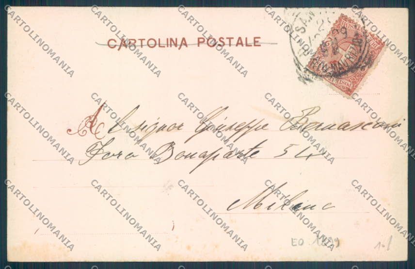 Savona Alassio cartolina ZQ0852 – retro