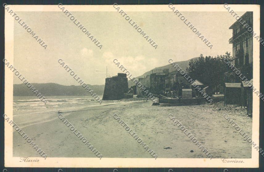 Savona Alassio cartolina ZQ0857 – fronte