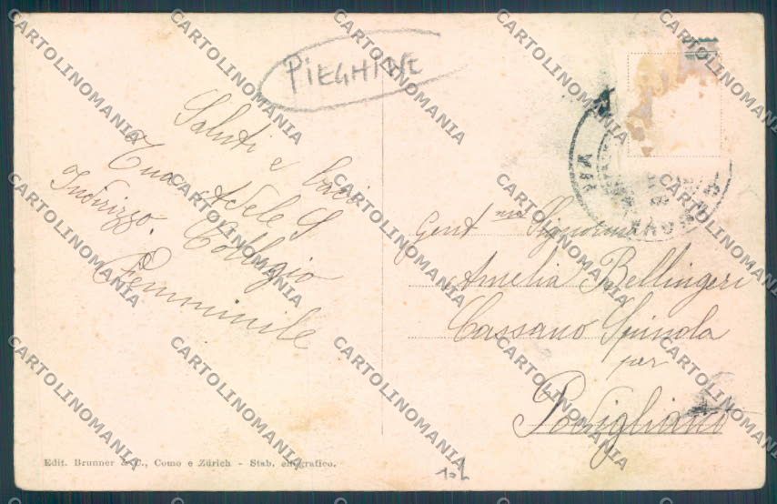 Savona Alassio PIEGHINE cartolina ZQ0863 – retro