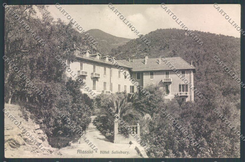Savona Alassio cartolina ZQ0881 – fronte
