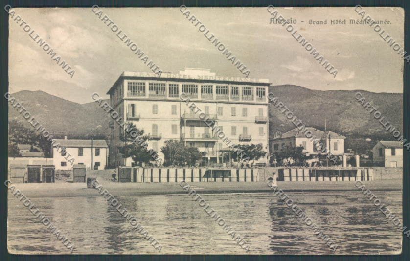 Savona Alassio PIEGA cartolina ZQ0882 – fronte