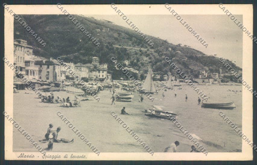 Savona Alassio Barca cartolina ZQ0890 – fronte