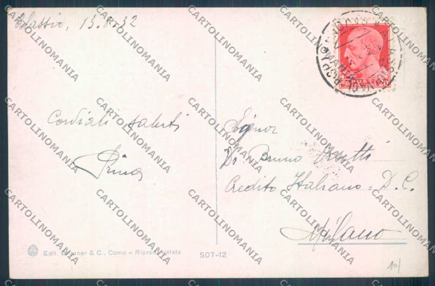 Savona Alassio cartolina ZQ0898 – retro