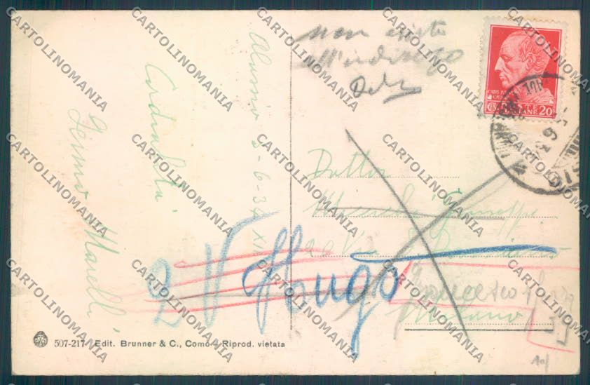 Savona Alassio cartolina ZQ0899 – retro