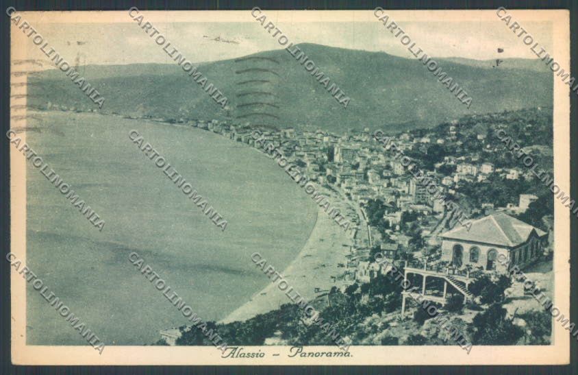 Savona Alassio cartolina ZQ0901 – fronte
