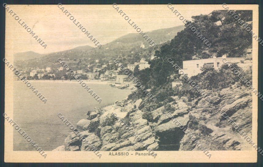 Savona Alassio cartolina ZQ0904 – fronte