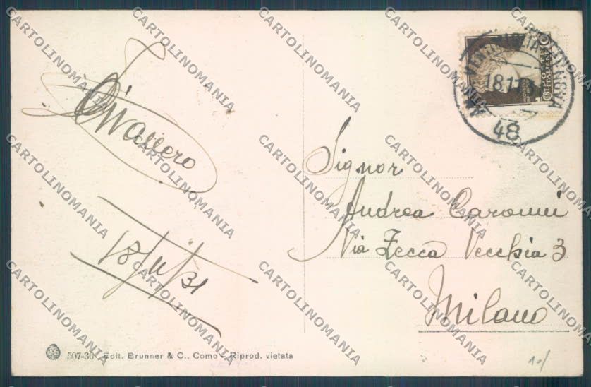 Savona Alassio cartolina ZQ0908 – retro