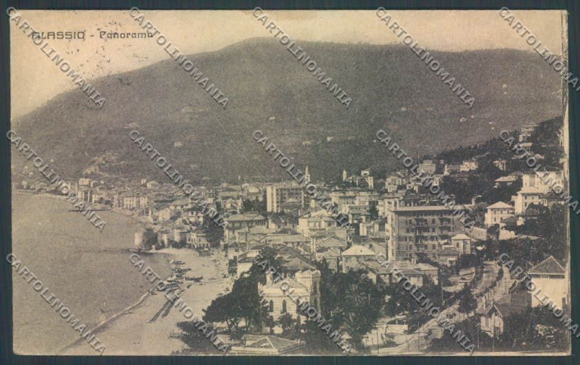 Savona Alassio cartolina ZQ0914 – fronte