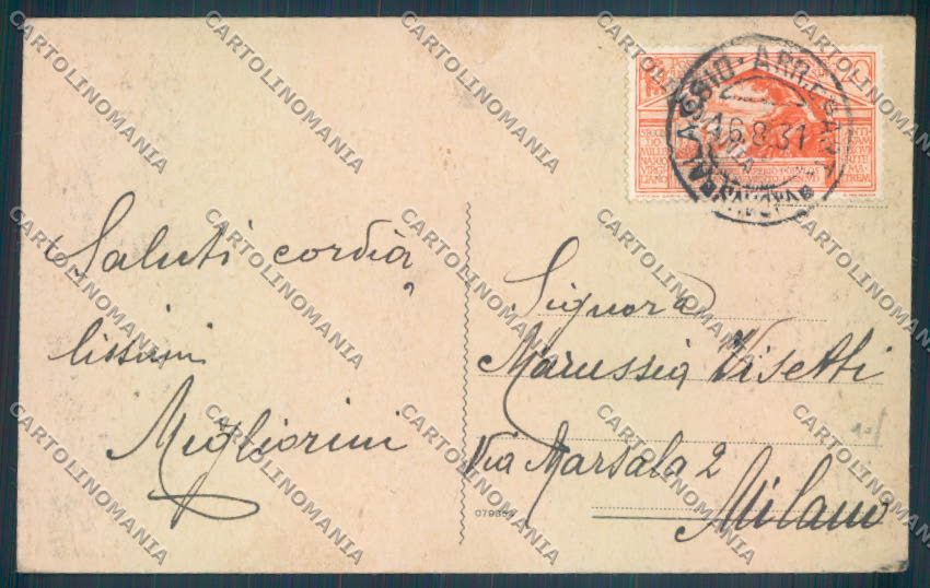 Savona Alassio cartolina ZQ0914 – retro