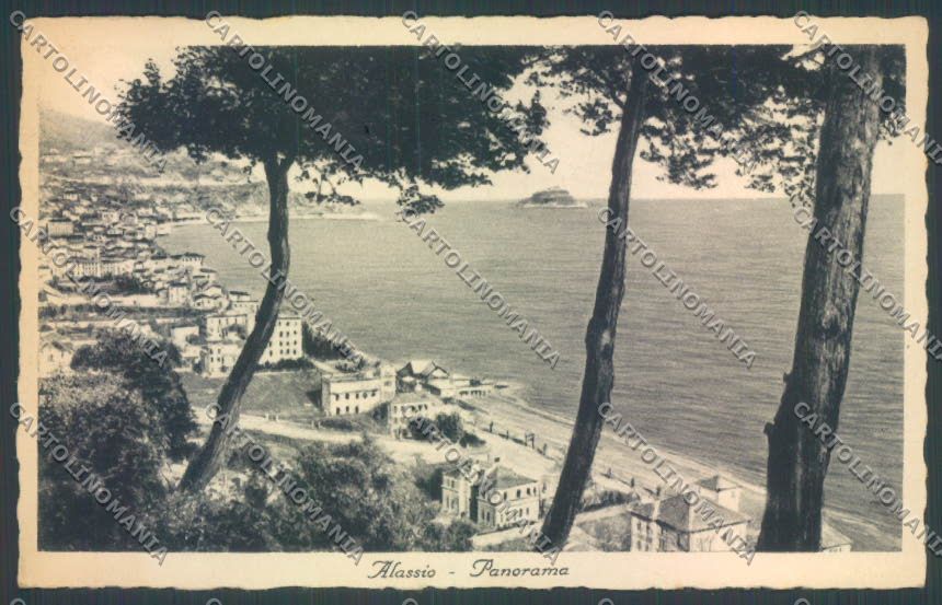 Savona Alassio cartolina ZQ0921 – fronte
