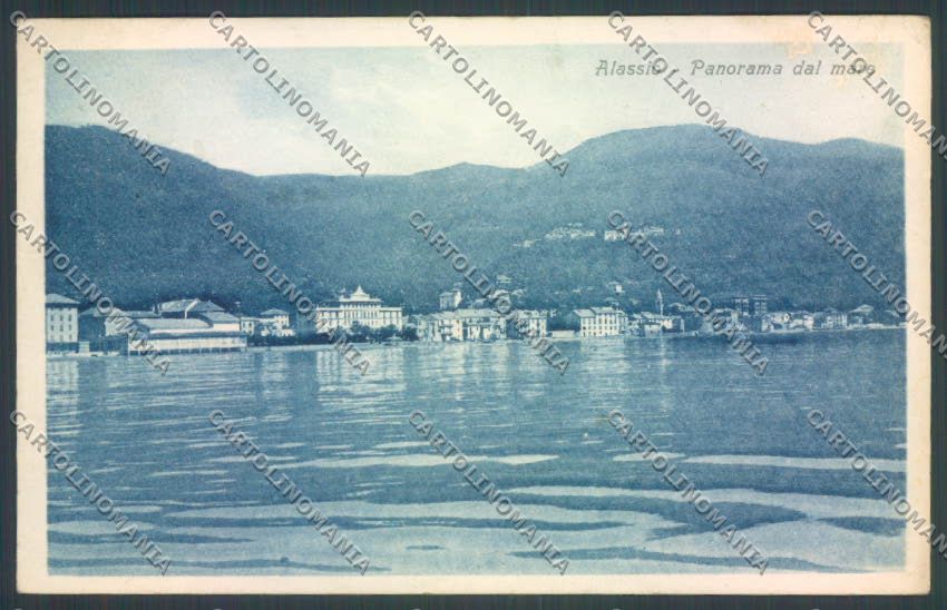 Savona Alassio cartolina ZQ0926 – fronte