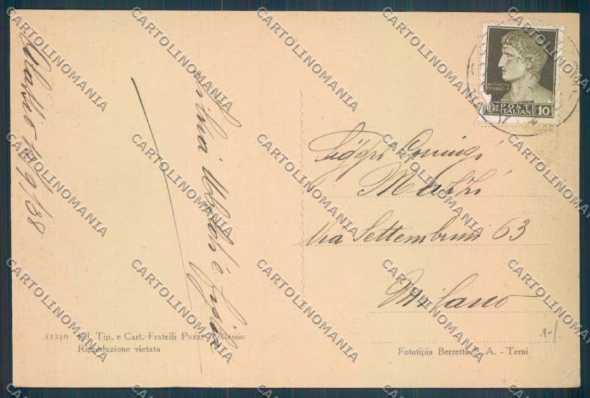 Savona Alassio cartolina ZQ0935 – retro