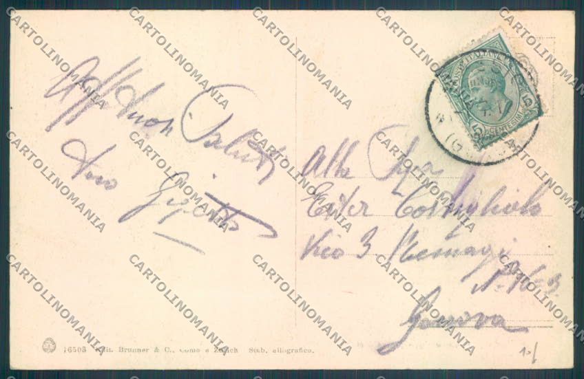 Savona Alassio cartolina ZQ0939 – retro