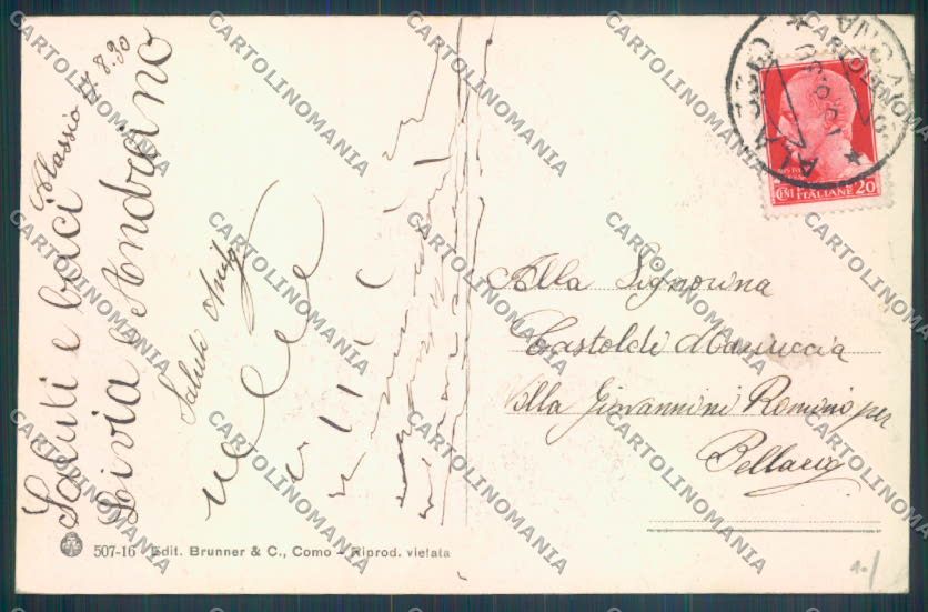 Savona Alassio cartolina ZQ0944 – retro