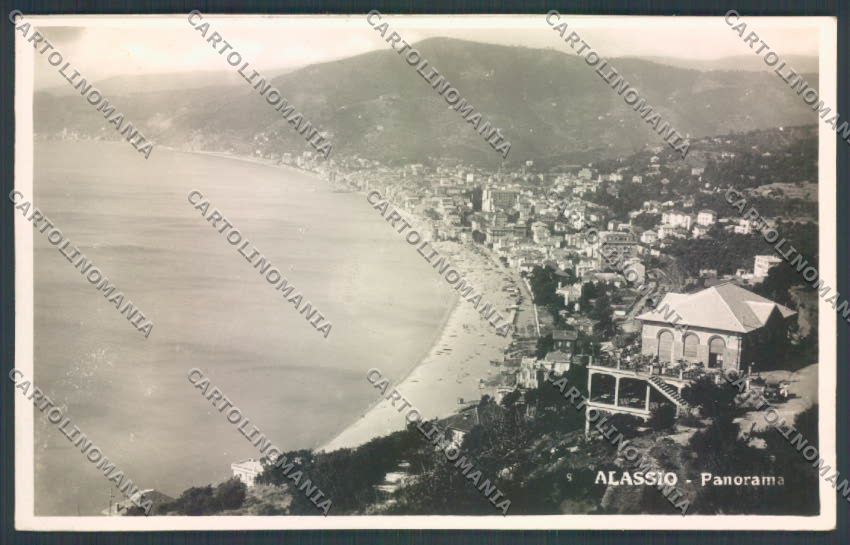 Savona Alassio Foto cartolina ZQ0970 – fronte