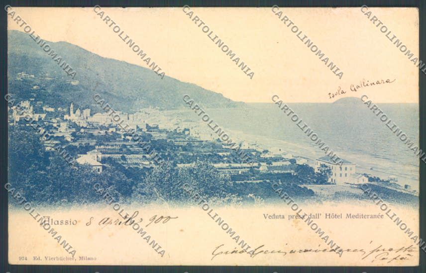 Savona Alassio ABRASA cartolina ZQ0981 – fronte
