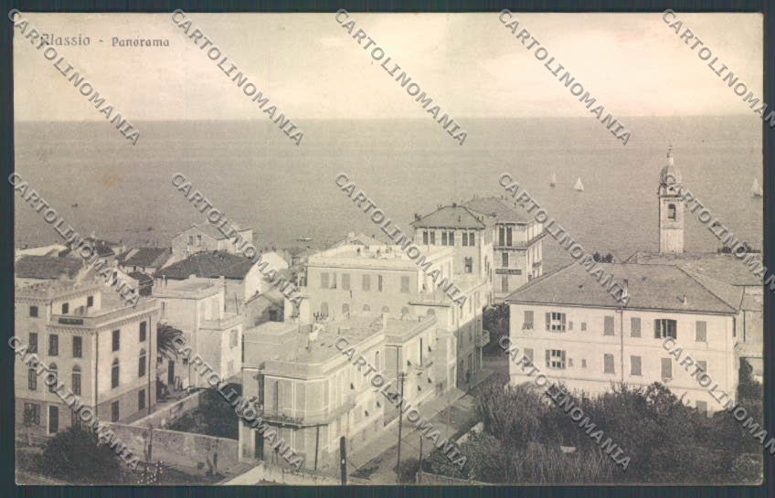 Savona Alassio cartolina ZQ1009 – fronte