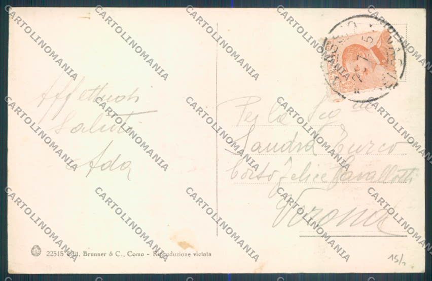 Savona Alassio cartolina ZQ1009 – retro