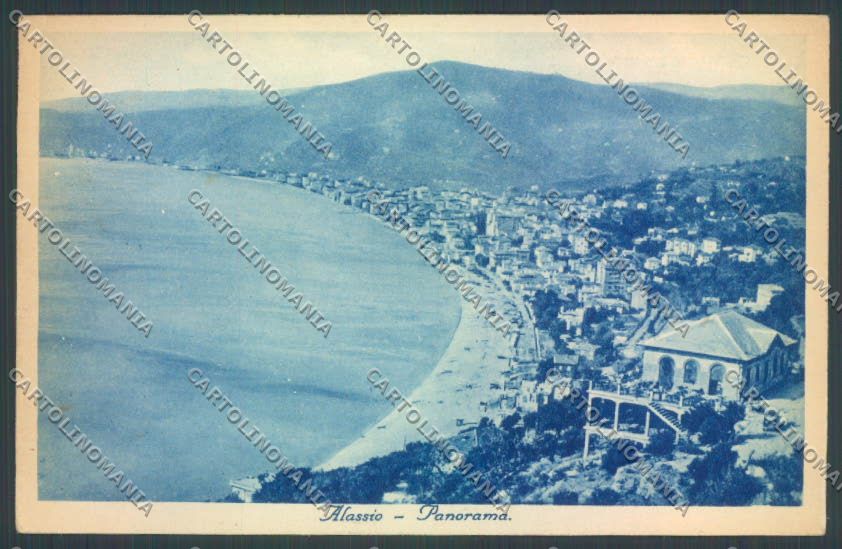 Savona Alassio cartolina ZQ1019 – fronte