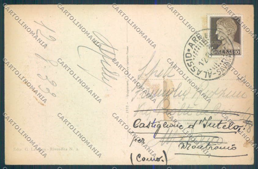 Savona Alassio cartolina ZQ1019 – retro
