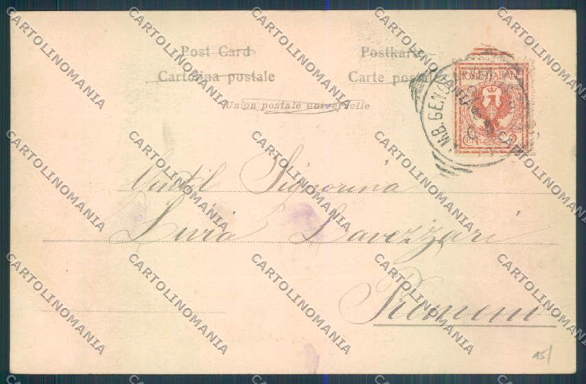 Savona Alassio cartolina ZQ1021 – retro