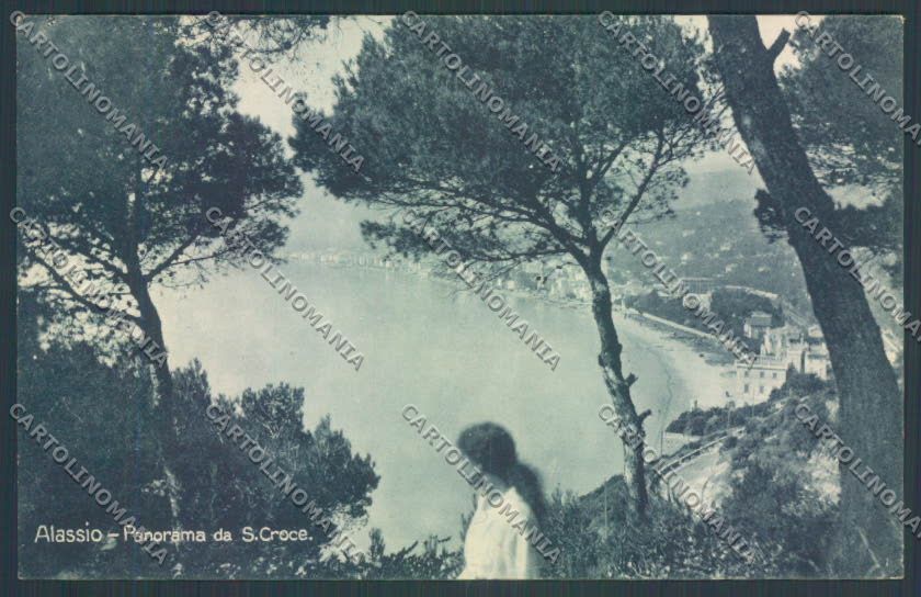 Savona Alassio cartolina ZQ1024 – fronte