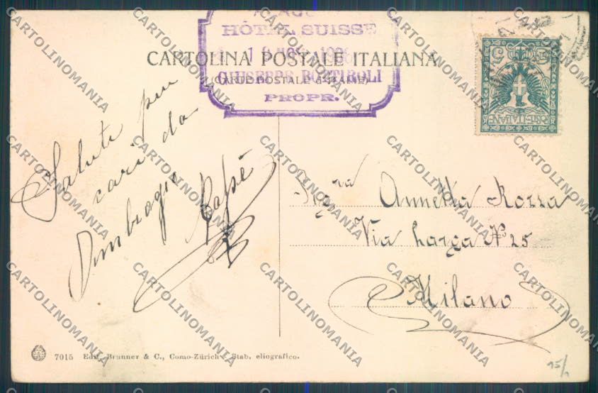 Savona Alassio cartolina ZQ1026 – retro