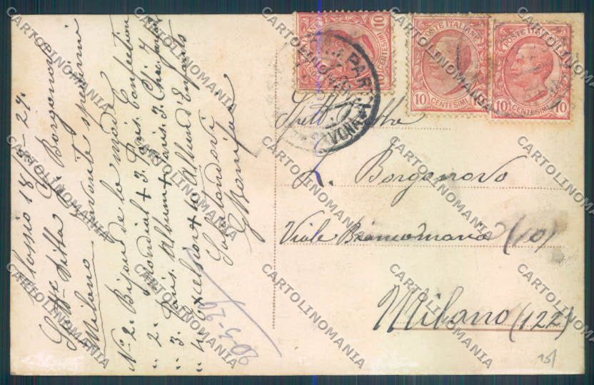Savona Alassio Barca cartolina ZQ1027 – retro