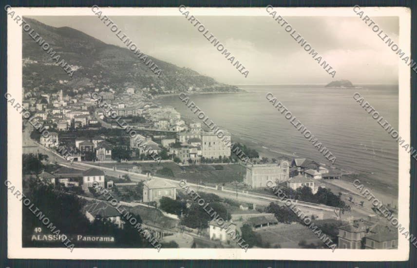 Savona Alassio Foto cartolina ZQ1035 – fronte