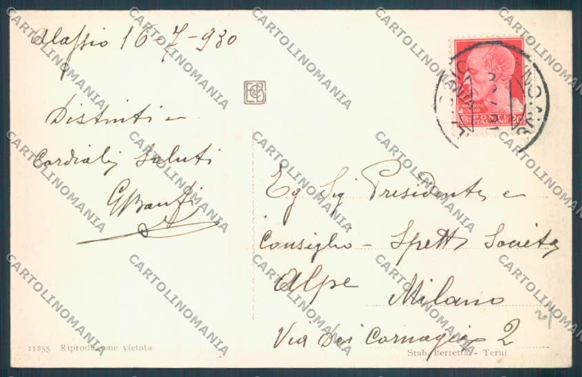 Savona Alassio cartolina ZQ1045 – retro