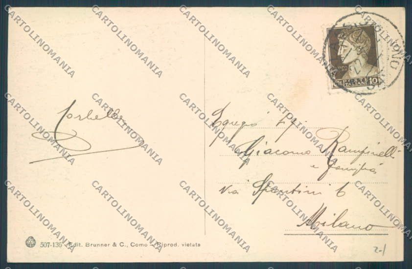 Savona Alassio Barca cartolina ZQ1048 – retro