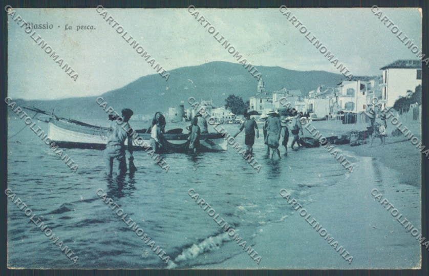 Savona Alassio Barca cartolina ZQ1066 – fronte
