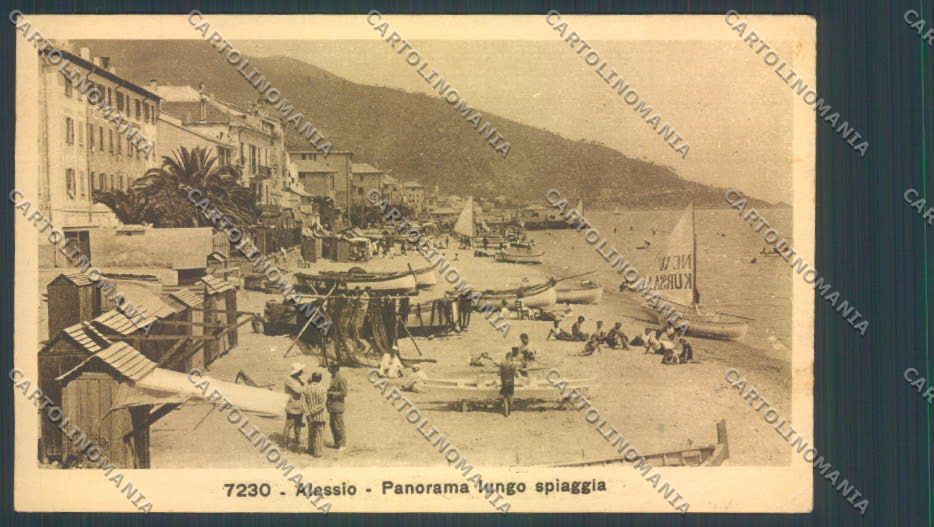 Savona Alassio Barca cartolina ZQ1078 – fronte