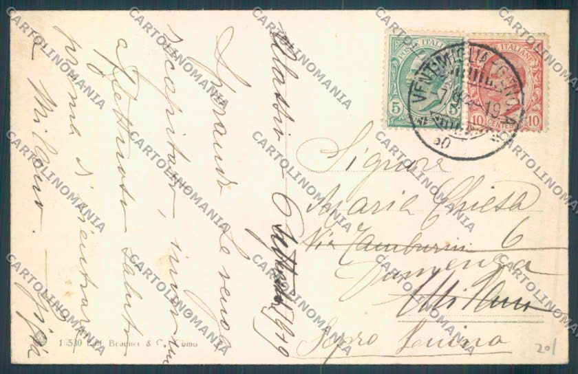 Savona Alassio cartolina ZQ1079 – retro
