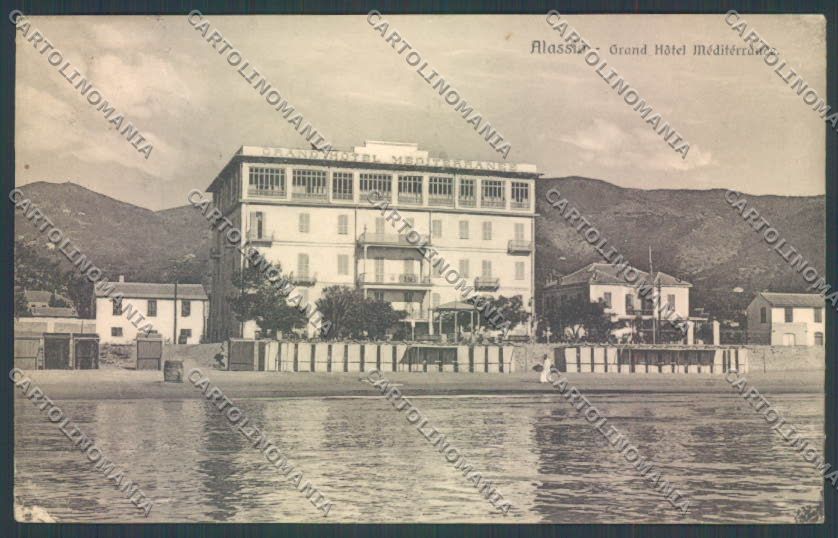 Savona Alassio cartolina ZQ1081 – fronte