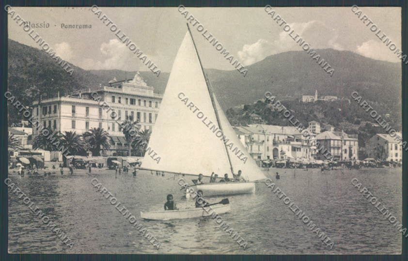 Savona Alassio Barca cartolina ZQ1083 – fronte