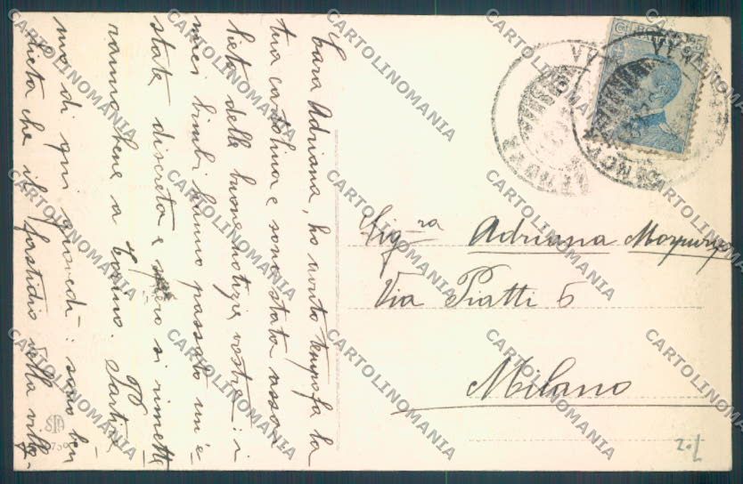 Savona Alassio cartolina ZQ1087 – retro