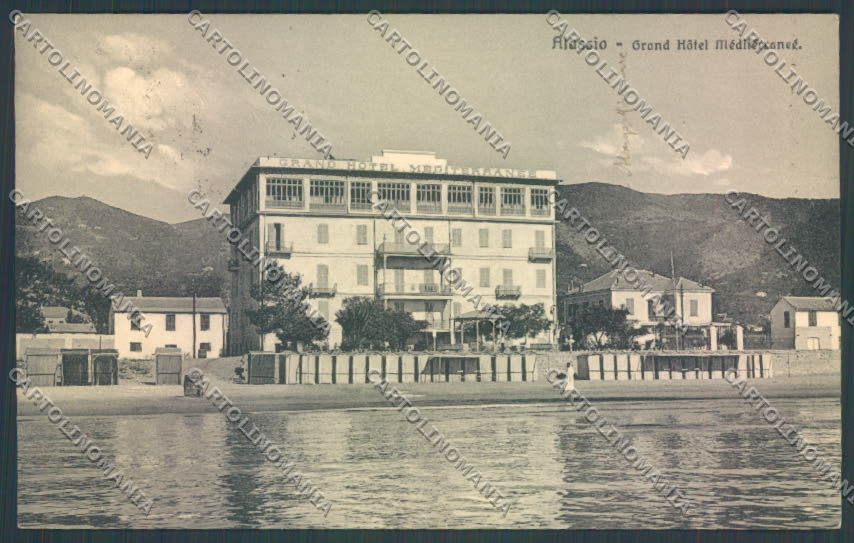Savona Alassio cartolina ZQ1088 – fronte