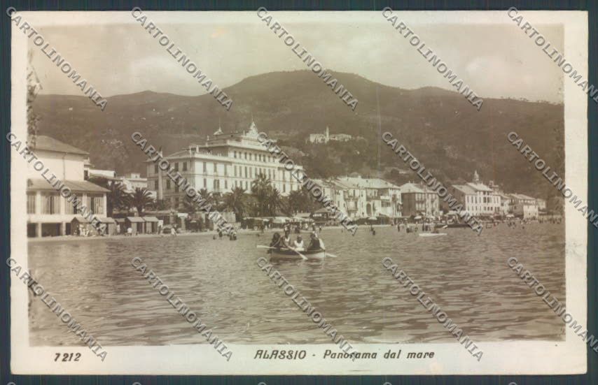 Savona Alassio Foto cartolina ZQ1091 – fronte