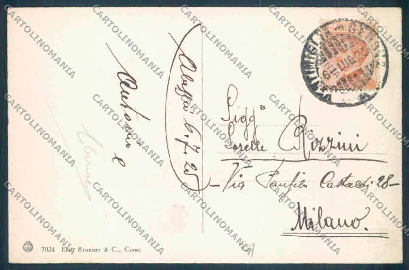 Savona Alassio cartolina ZQ1093 – retro